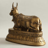 Nandi Antique Gold Sculpture